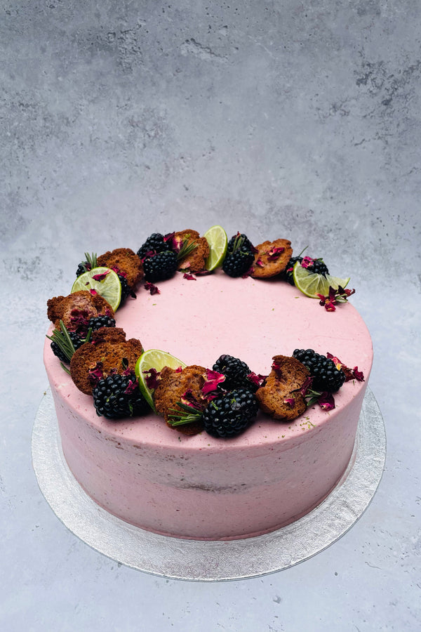 Blackberry and Lime Cake