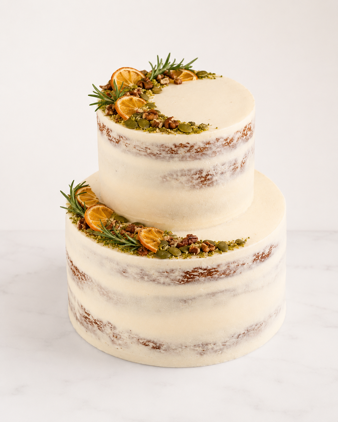 Two Tier Classic Carrot Cake