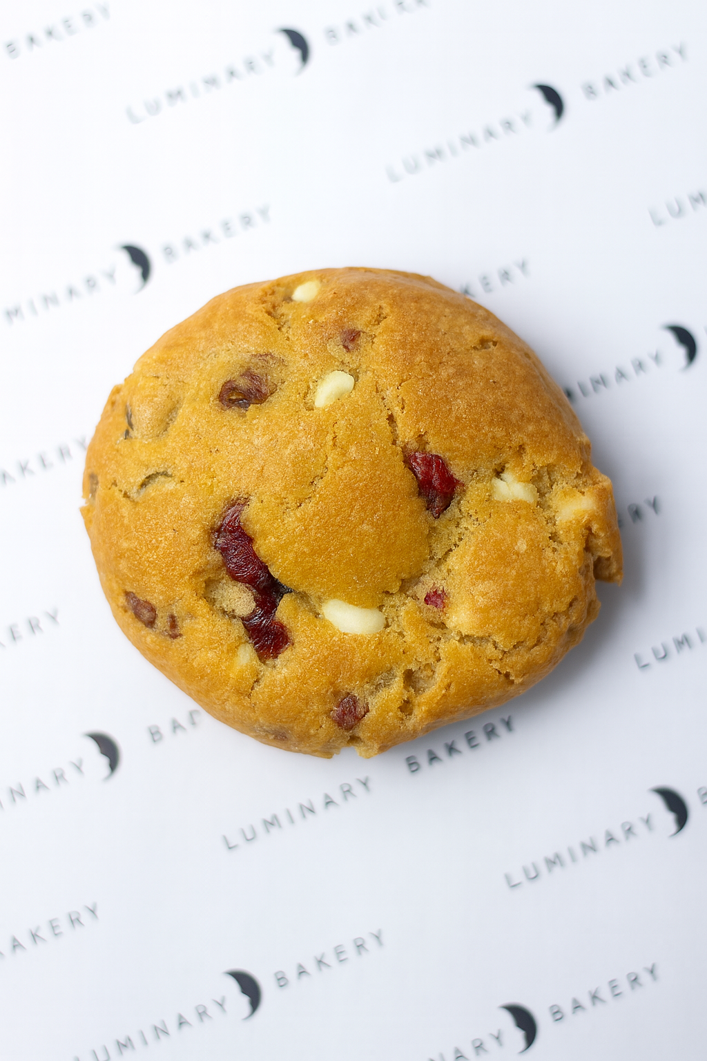 Christmas cranberry & white chocolate chunky cookies