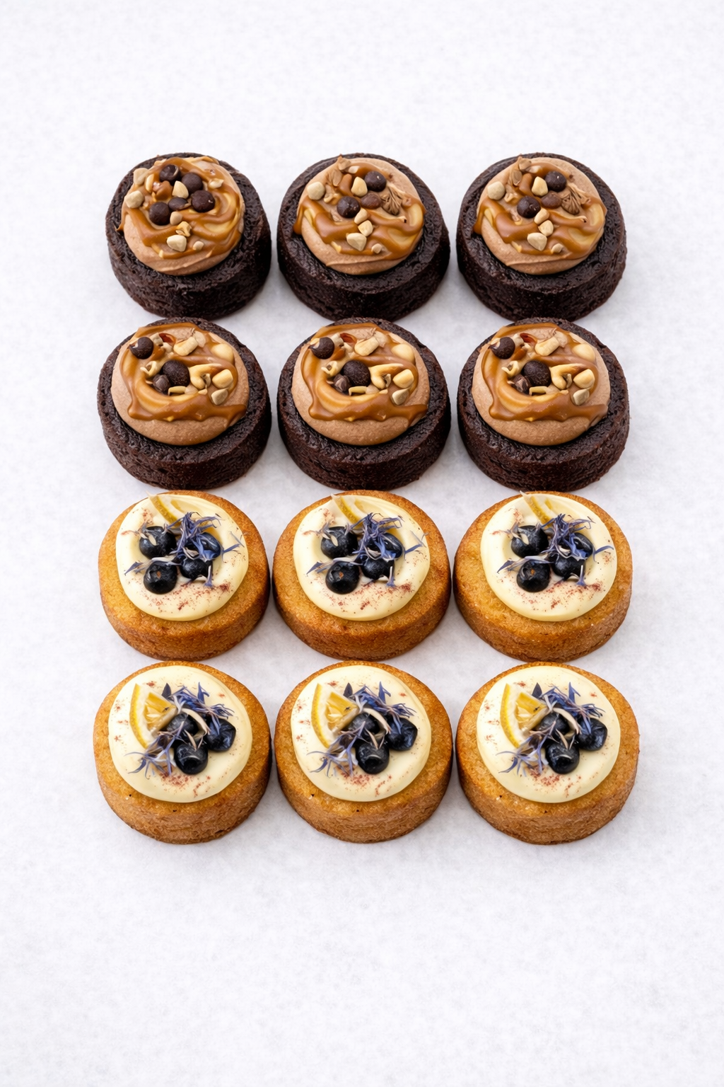 Flourless Friendly Cupcake Box | LUMINARYBAKERY.COM – Luminary Bakery