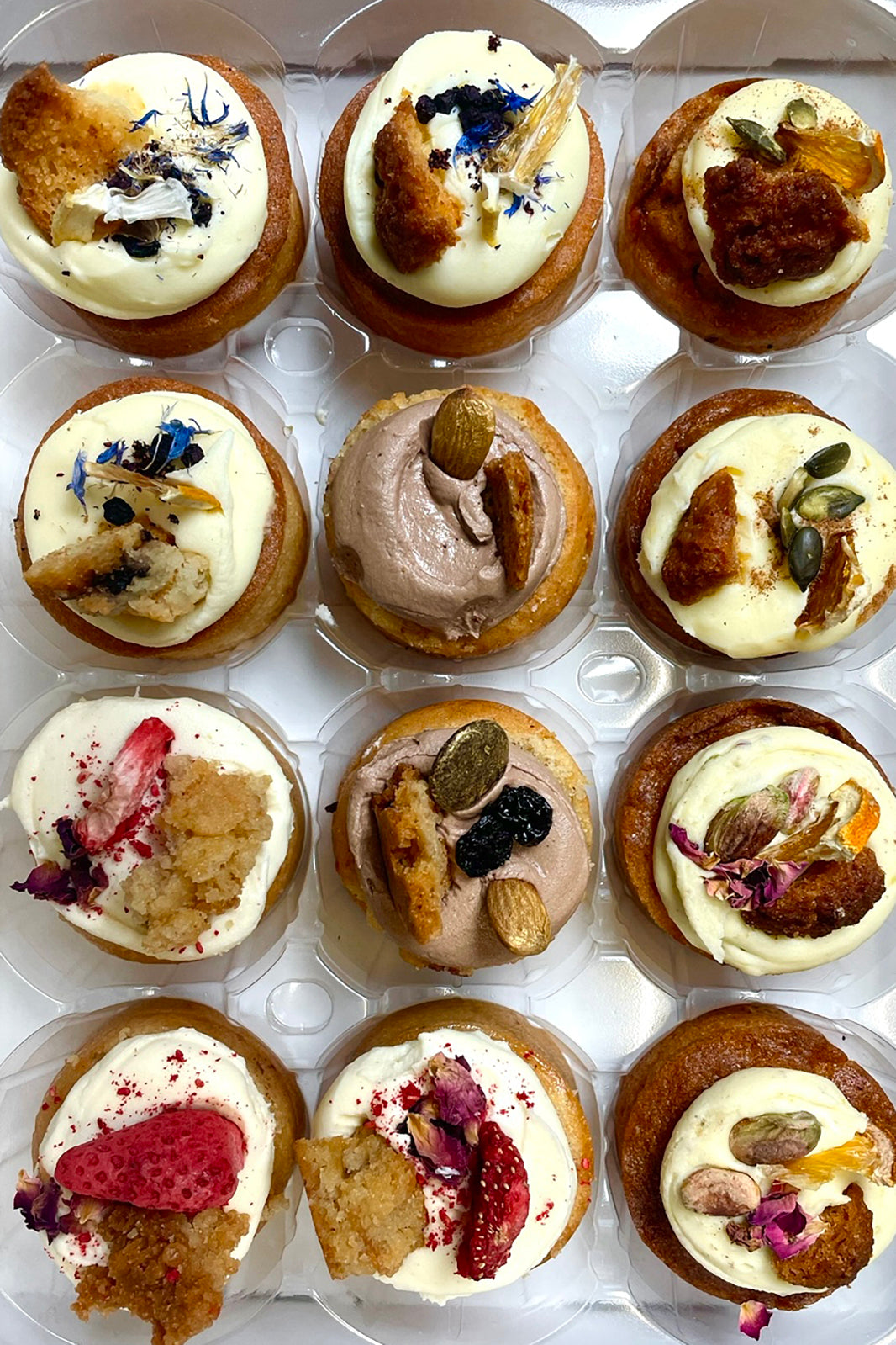 The Variety Single Mini Cake Box | LUMINARYBAKERY.COM – Luminary Bakery