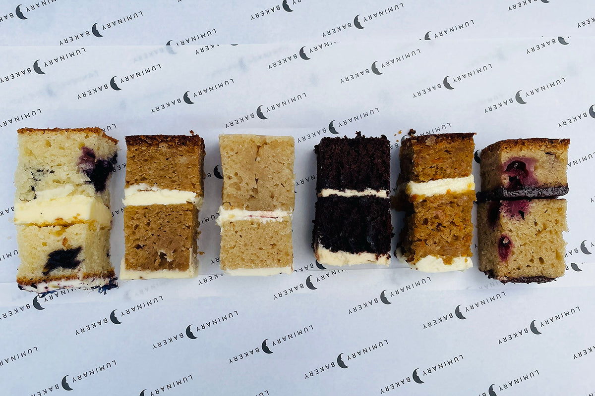 The Wedding Tasters Selection Box | LUMINARYBAKERY.COM – Luminary Bakery