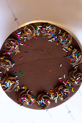 Chocolate Buttercream Birthday Cake