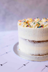 Vanilla Buttercream Birthday Cake