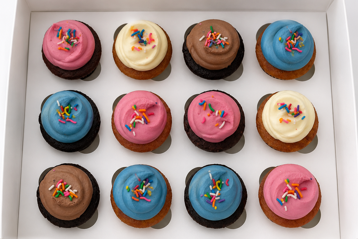Birthday Variety Cupcake Box