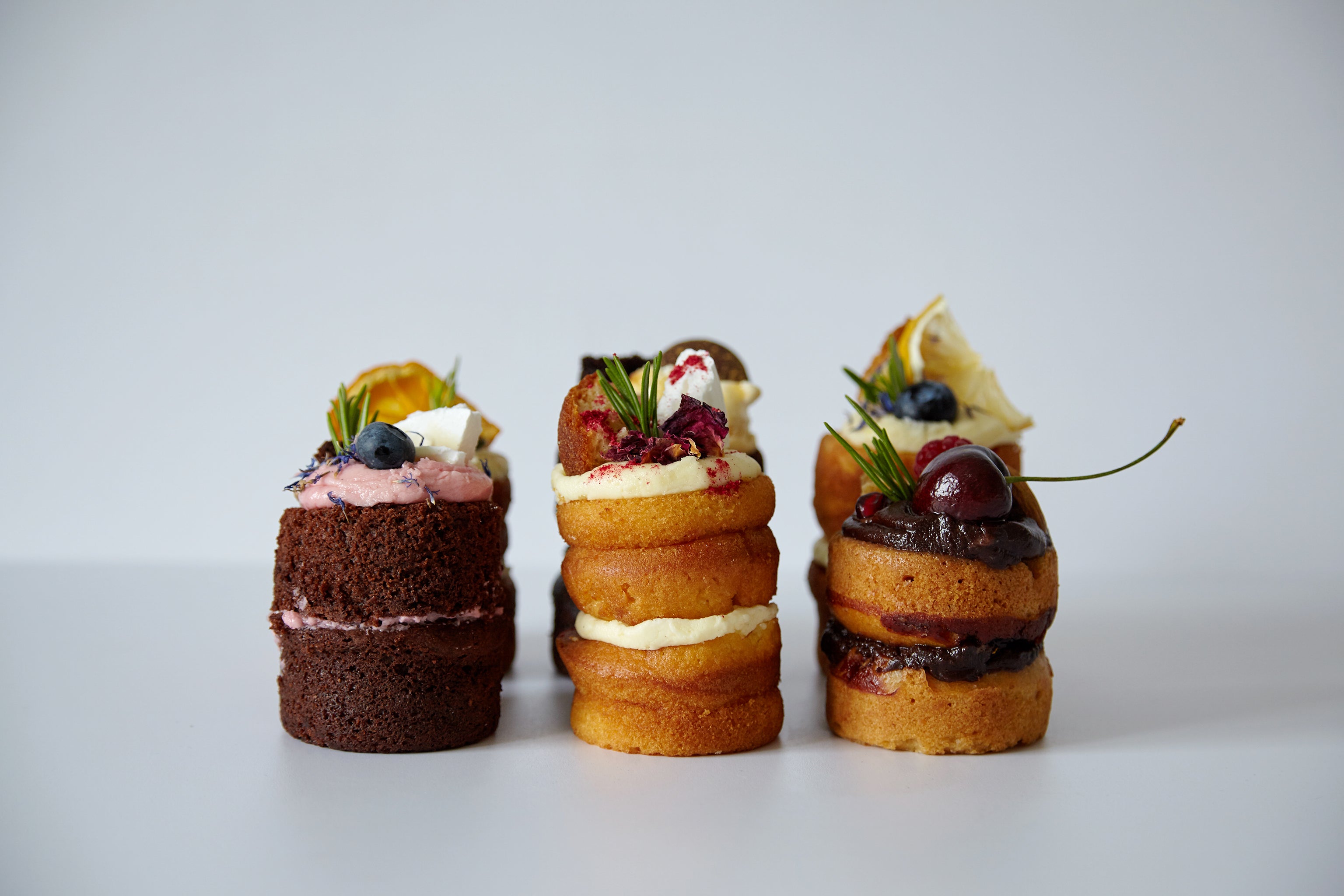 The Variety Mini Cake Selection Box | LUMINARYBAKERY.COM – Luminary Bakery