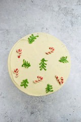 Christmas Vanilla Icing Cake