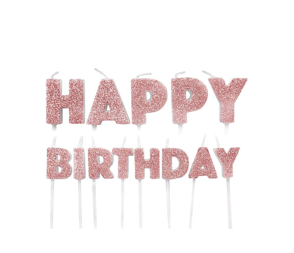 Happy Birthday Candles [Pink]
