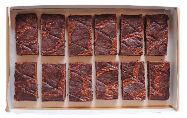 Gluten-Free Salted Caramel and Chocolate Brownie
