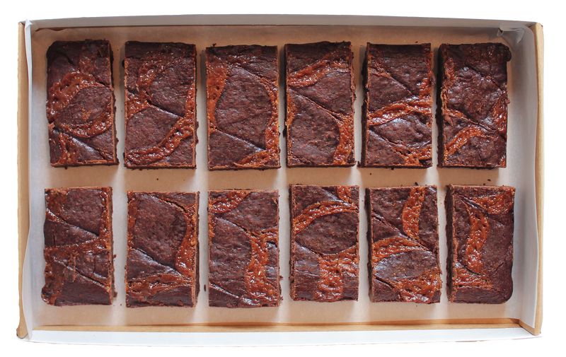 Gluten-Free Salted Caramel and Chocolate Brownie
