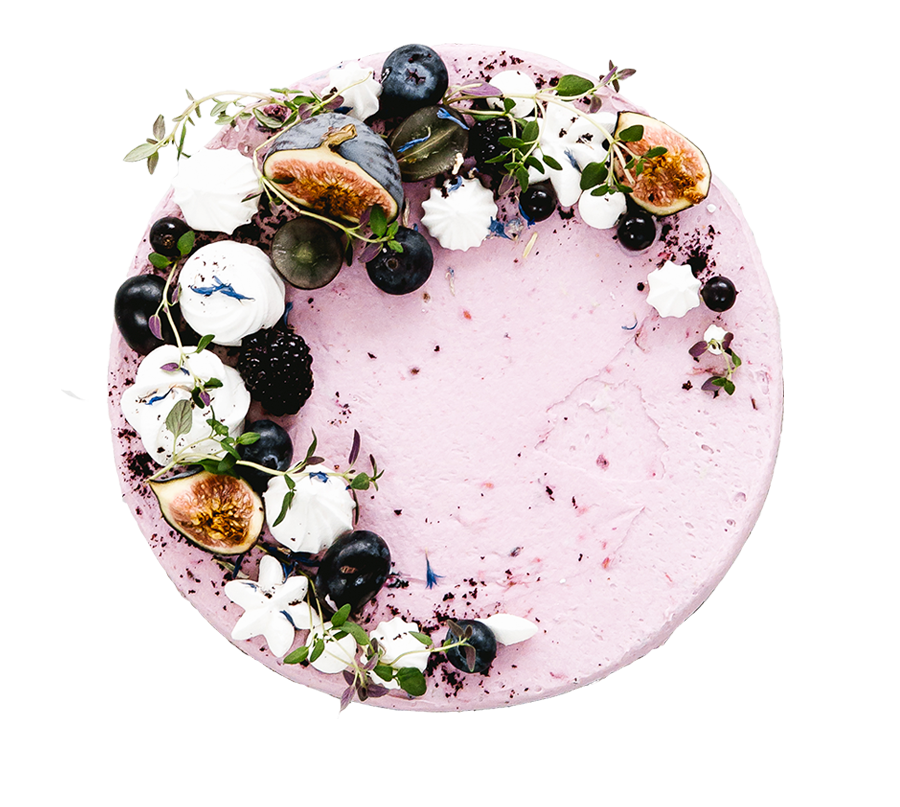 Mixed Berry Chocolate Sponge Cake